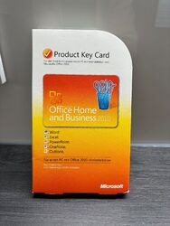 Microsoft Office Home and Business 2010 - Keycard Version