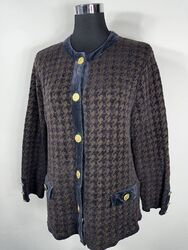 Basler  Strickjacke Cardigan Jacke Grobstrick - Gr. 44