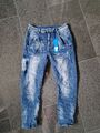 NEU - Schöne Jeans SEXY WOMAN Gr. S (38/40) Used-Look