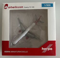 Herpa 505079 Boeing 737-800 Air Berlin D-ABKO 1:500