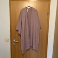 Kaschmir Poncho Damen Apricot One Size