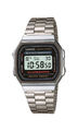 CASIO Collection Armbanduhr A168WA-1YES Digital Unisex Retro Edelstahl B-WARE