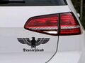 Reichsadler aufkleber sticker auto deutschland tuning Adler oldschool eisernes 