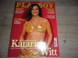 Playboy  12 Dezember 2001 KATARINA KATI WITT Anna Richter-Trummer Kult