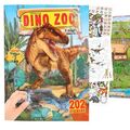 Depesche Create your DINO ZOO - Malheft auf 24 Seiten mit 191 Sticker