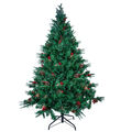 150-210 cm Künstlich Weihnachtsbaum Tannenbaum Mit LED Beleuchtung Weihnachten