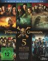 Pirates of the Caribbean 5-Movie Collection (5 Discs)