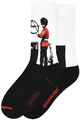 MuseARTa 1er Pack Socken Strümpfe Herren Damen Kunst-Motiv Banksy Gr.40-46 NEU