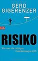 Risiko: Wie man die richtigen Entscheidungen trifft von ... | Buch | Zustand gut