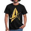 Star Trek Discovery Delta Abzeichen Gold Männer T-Shirt