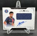 Topps PSG White And Black Edition Warren Zaire-Emery Patch And On Card Auto /10