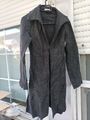 Promod Cardigan Gr. 34 XS Wolle grau Winter warm Strickjacke Mantel