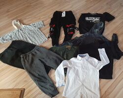 Jungen Kleiderpaket 146/152  here+there YEK uvm Hemden Hosen Pullover 