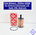 Ölfilter Febi Bilstein 22546 für div. Audi Ford Jeep Mitsubishi Seat Skoda VW