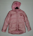 Rosa Jacke mit Kapuze und Strickkragen wattiert bestickt Gr. M von s.Oliver