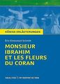 Monsieur Ibrahim et les fleurs du Coran von Éric-Emmanue... | Buch | Zustand gut