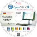 ✅  BÜRO OPEN OFFICE SOFTWARE PAKET CD TEXTE SCHREIBEN WINDOWS 11-10-8-7-VISTA-XP