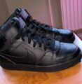 Nike Schuhe Herren Winter Leder Schwarz. Gr. 40 (39)