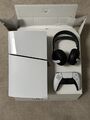 Sony PS5 Digital Edition Spielekonsole - Weiß + PULSE Elite Headset