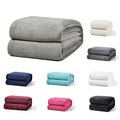 Kuscheldecke 150x200cm 220x240cm 230x270cm  Couchdecke Wohndecken Fleece Decke