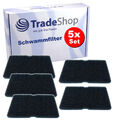 5x Schaumstoff-Filter für Beko DS7333RX0 DS7333PX0 DS7332PX0 DS733120PX0BX 