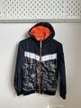 Nineteensixtytwo Coole Jacke Jungen 146/152 Blau Camouflage Muster