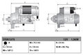 Denso DSN1375 Starter für BMW 1 3 4 5 6 7 X1 X3 X5 X6 Z4 E90 F30 F80 E93 E92