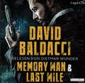 David Baldacci - Memory Man & Last Mile (4 mp3 CD's) NEU/OVP