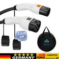 22KW 5M Typ 2 EV Ladekabel 32A 3 Phasen Ladekabel für Elektroautos EC-62196-2