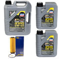 Motoröl Set Top Tec 4100 5W-40 LIQUI MOLY 7 Liter + Ölfilter für BMW 3er 340 7er