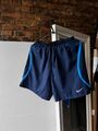 Nike Herren Blau Dri-FIT Challenger 2-in-1 Lauf Active Shorts Logo Größe - S/M