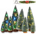 Mini-Weihnachtsbaum mit LED-Lichtern Xmas Home Tabletop Decor Tannenbaum