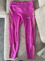 Nike Icon Strumpfhosen Clash Damen schnelles Training rosa Leggings groß 