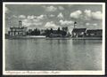 Langenargen am Bodensee, Ansichtskarte, Ansicht mit Schloss Montfort 