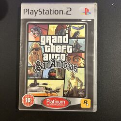 Grand Theft Auto: San Andreas -- Platinum Edition (Sony PlayStation 2, 2006)...