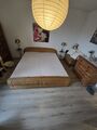 Funktionsbett Doppelbett 3 Bettkasten 180x200 Ehebett Massivholz Zubehör wählbar