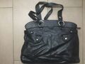 JOOP, Damenhandtasche, Schwarz, Edles Leder