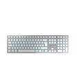 CHERRY KW 9100 SLIM FOR MAC, kabellose Mac-Tastatur, Deutsches Layout (QWERTZ), 