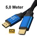 HDMI Kabel 4K UHD 2160p HDMI 2.0 FULL HD 1080p 3D ARC HDR CEC Dolby DTS 1.5 - 5M