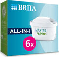 BRITA Maxtra Pro All-in-1 Filterkartuschen Wasserfilter 6er Pack.,