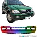 Mercedes ML W163 Mopf Stoßstange vorne für PDC für SRA 2001-2005 LACKIERT