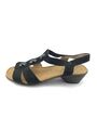 GABOR DAMEN SANDALEN SANDALETTEN  PANTOLETTEN GR: 39 UK: 6 SCHWARZ