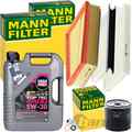 MANN INSPEKTIONSPAKET+5L LIQUI MOLY 5W-30 ÖL passend für MERCEDES CITAN W415 CDI