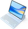 Inateck Tastatur Hülle mit iPad Air 6 11 Zoll 2024 iPad 10 Gen iPad Air 5/4 Blau