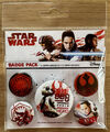 Star Wars - Button Badge Pack - Episode VIII - Die letzten Jedi - BB-8 - OVP