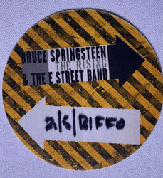 Bruce Springsteen And The E Street Band Pass Ticket Original Rising Tour 2002