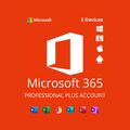 365 Pro Plus (Office 365) 5 Geräte deutsch NEU lebenslanger Account MAC/WIN/iOS