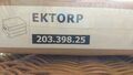 Ektorp Hocker Bezug Skaftarp Neu