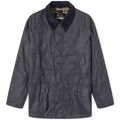 Barbour Wachsjacke Ashby Blau NEU OVP Größe L