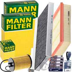 MANN FILTER INSPEKTIONSPAKET passend für MERCEDES A B KLASSE W169 W245 95+116 PS